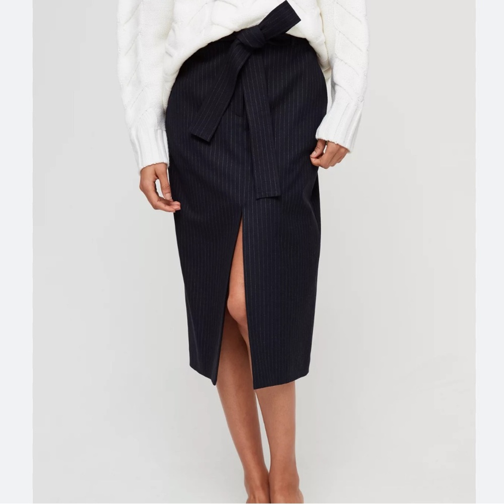 Wilfred tie front skirt - Size 8